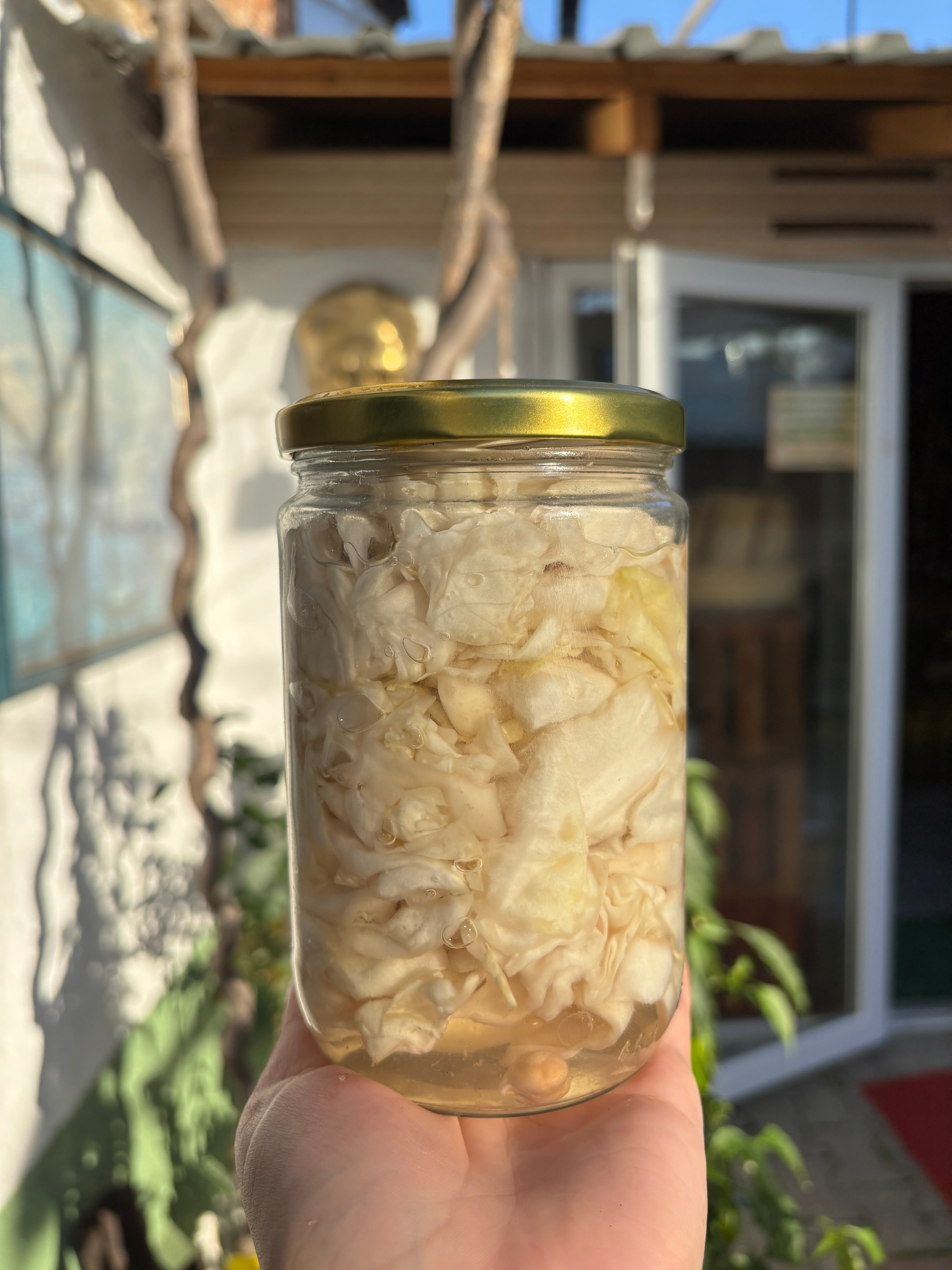 Beyaz Lahana Turşusu