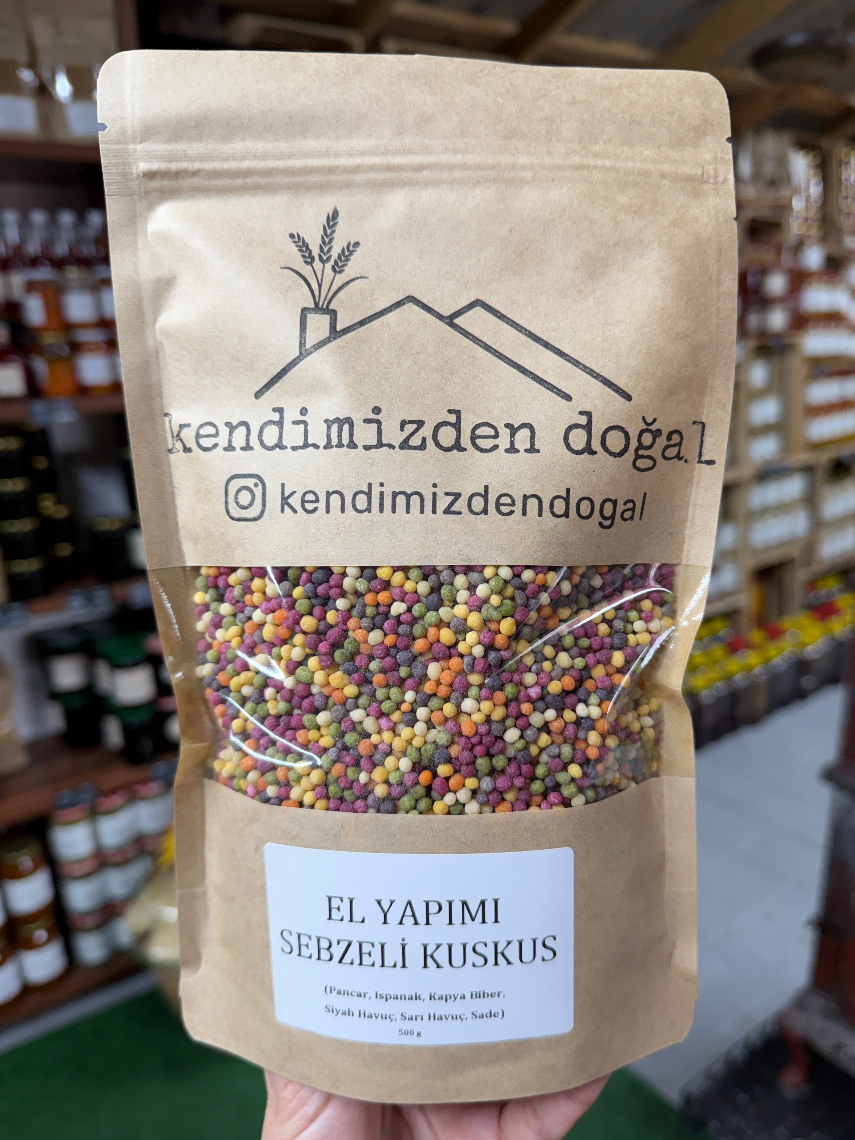 El Yapımı Sebzeli Kuskus